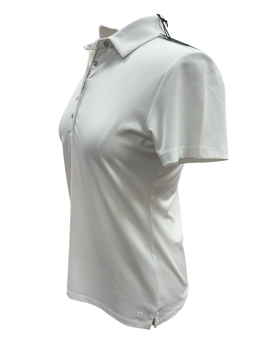 Dunning White Player Jersey Short Sleeve Performance Polo - Skorzie