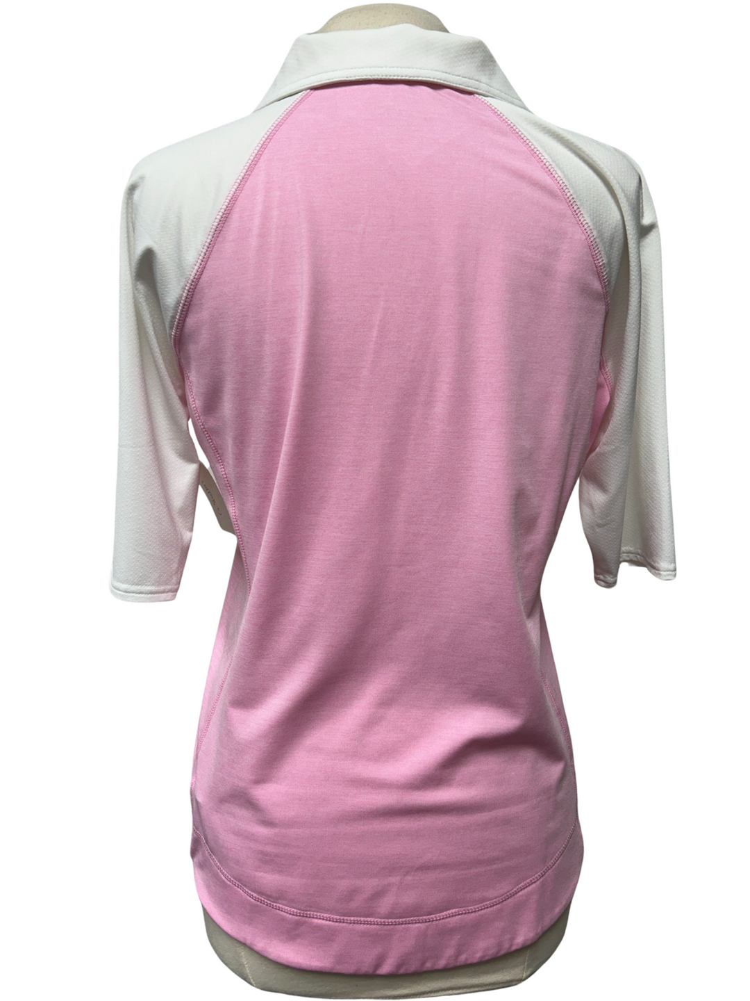 Jofit Heather Pink Short Sleeve Top - Size Large - Skorzie