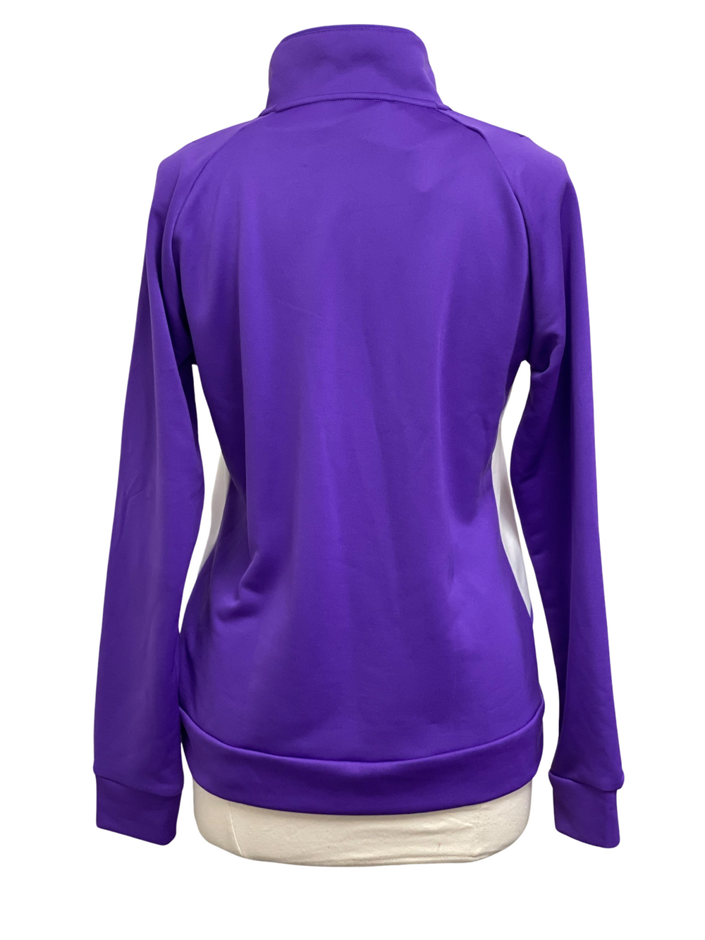 Adidas Pullover - White/Purple - Large - Skorzie