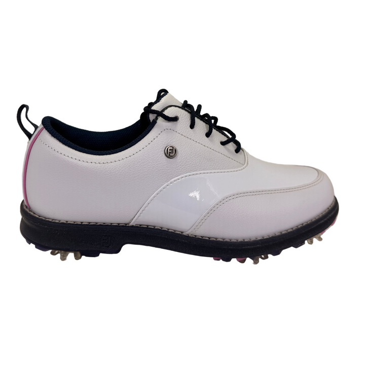FootJoy Women's Dryjoy's Premiere Series Issette Golf Shoes - White/Pink