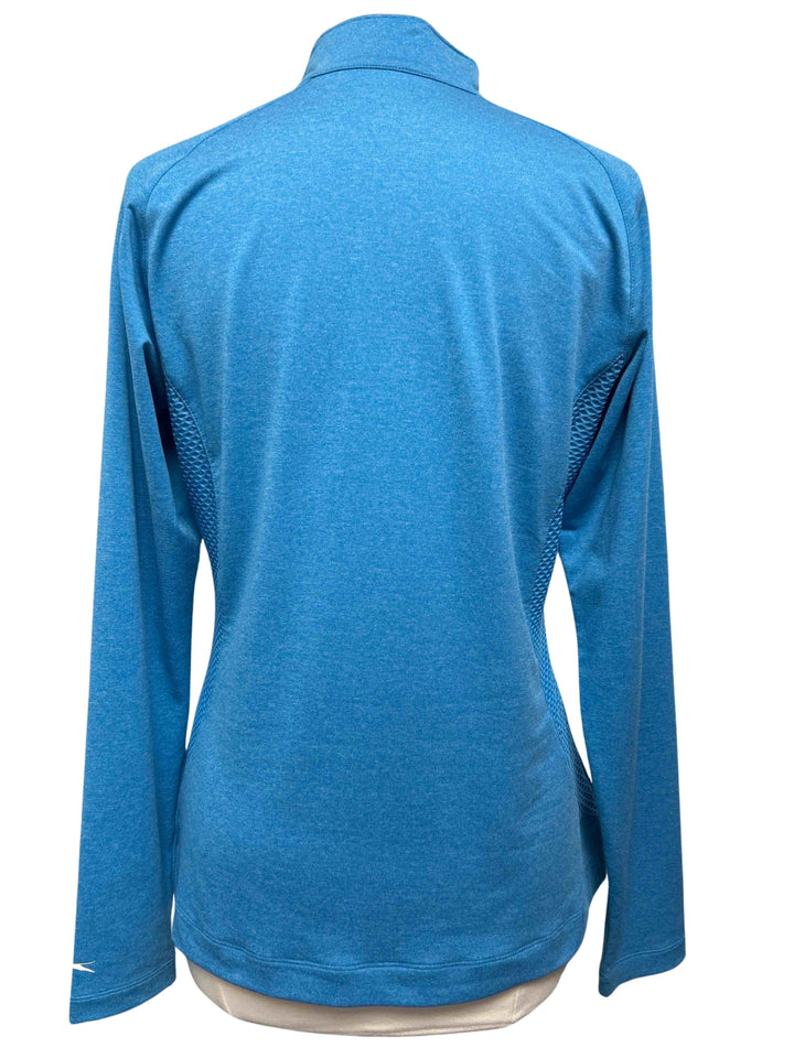 Slazenger Long Sleeve 1/2 Zip Pullover - Size L - Bright Blue - Skorzie