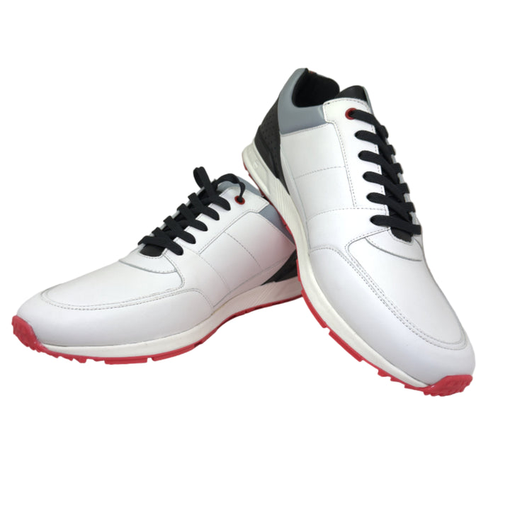 Royal Albartross Soho Storm Golf Shoes - White/Black - EU 44