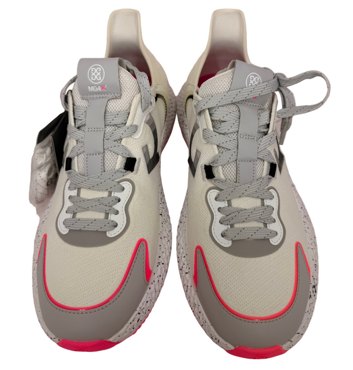 G/FORE Men's Stippled Quarter G MG4X2 Golf Cross Trainer - Snow - Size 9