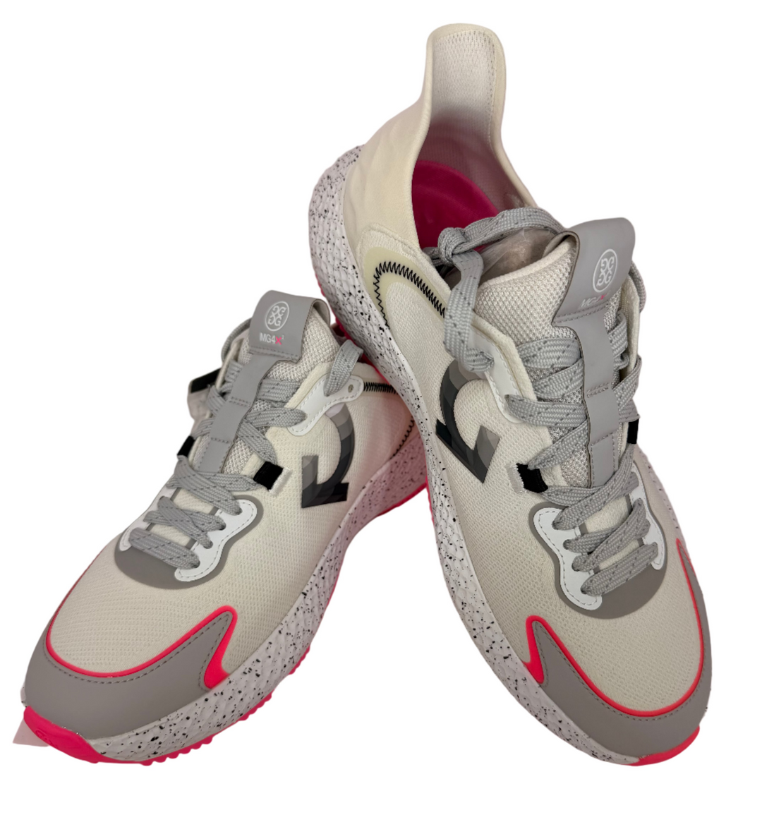 G/FORE Men's Stippled Quarter G MG4X2 Golf Cross Trainer - Snow - Size 9