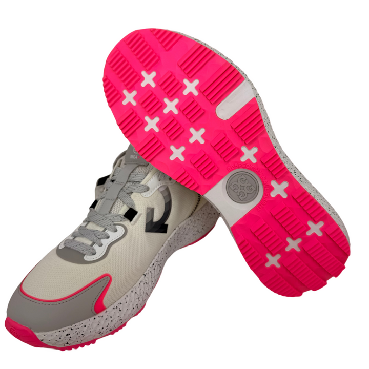 G/FORE Men's Stippled Quarter G MG4X2 Golf Cross Trainer - Snow - Size 9