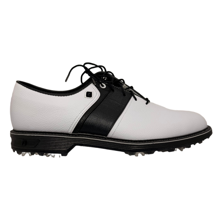 FootJoy Men's Premiere Series Packard Golf Shoes - White/Black - Size 10.5