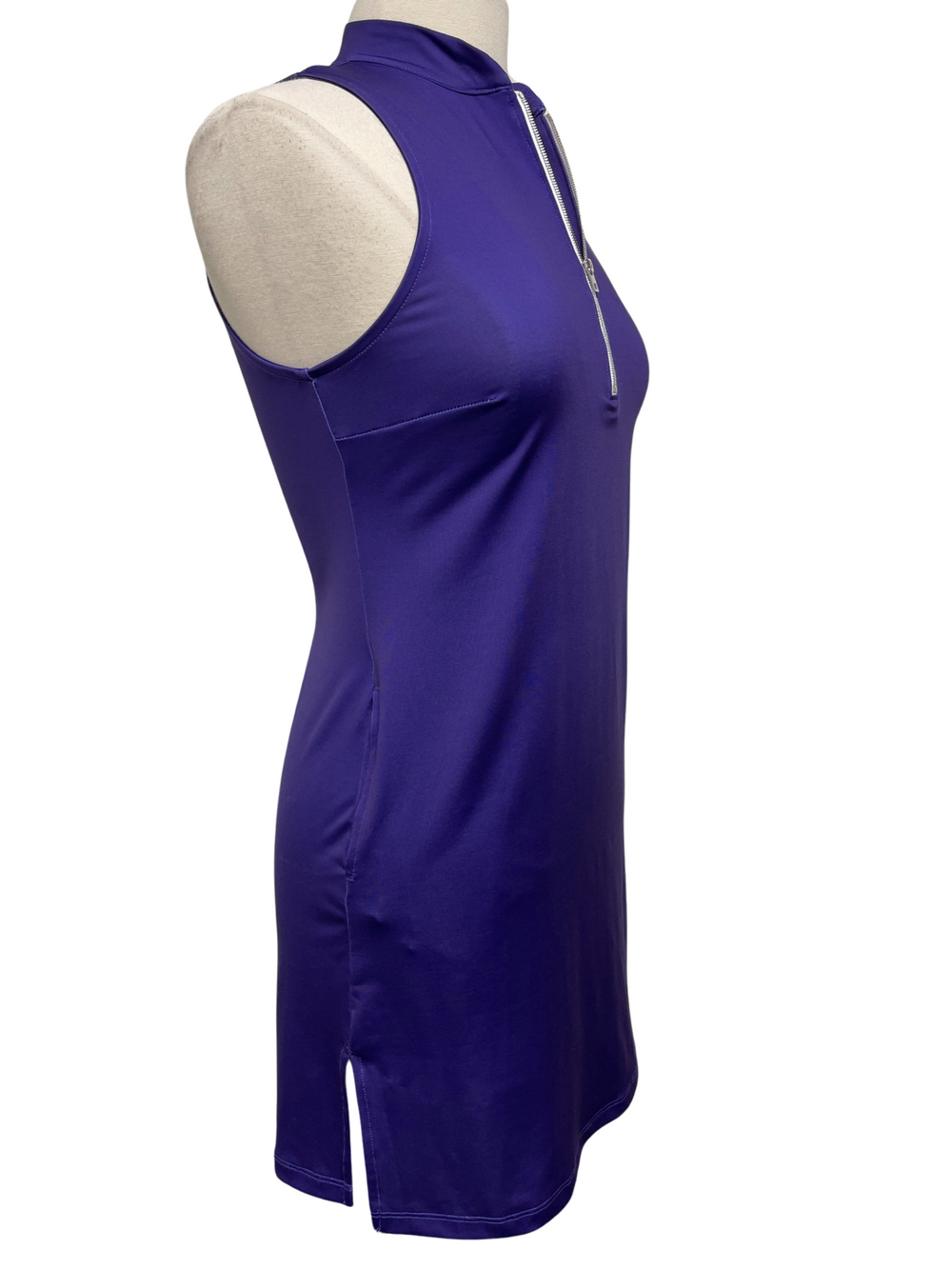Amy Sport Frontline 2.0 Sleeveless Dress - Purple - X-Small - Skorzie