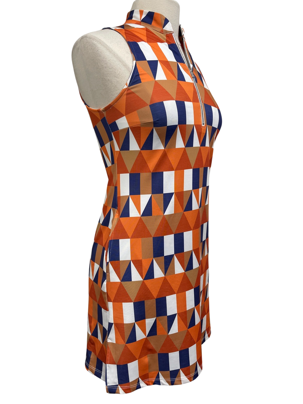 Amy Sport Frontline 2.0 Sleeveless Dress - Geo - X-Small - Skorzie
