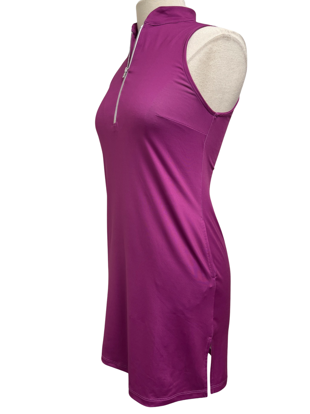 Amy Sport Frontline 2.0 Sleeveless Dress - Raspberry - X-Small - Skorzie
