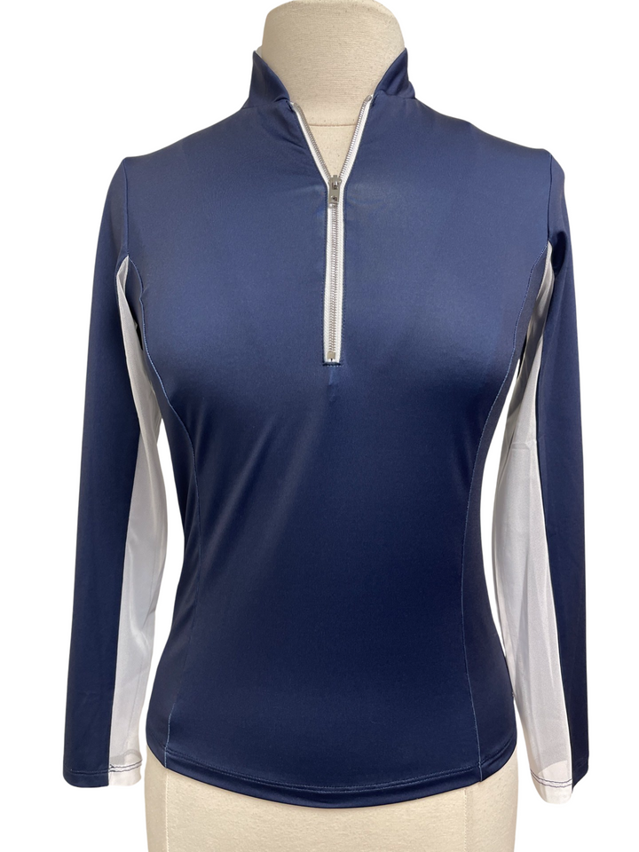 Amy Sport Katelyn 2.0 Long Sleeve Top - Midnight Navy - Skorzie