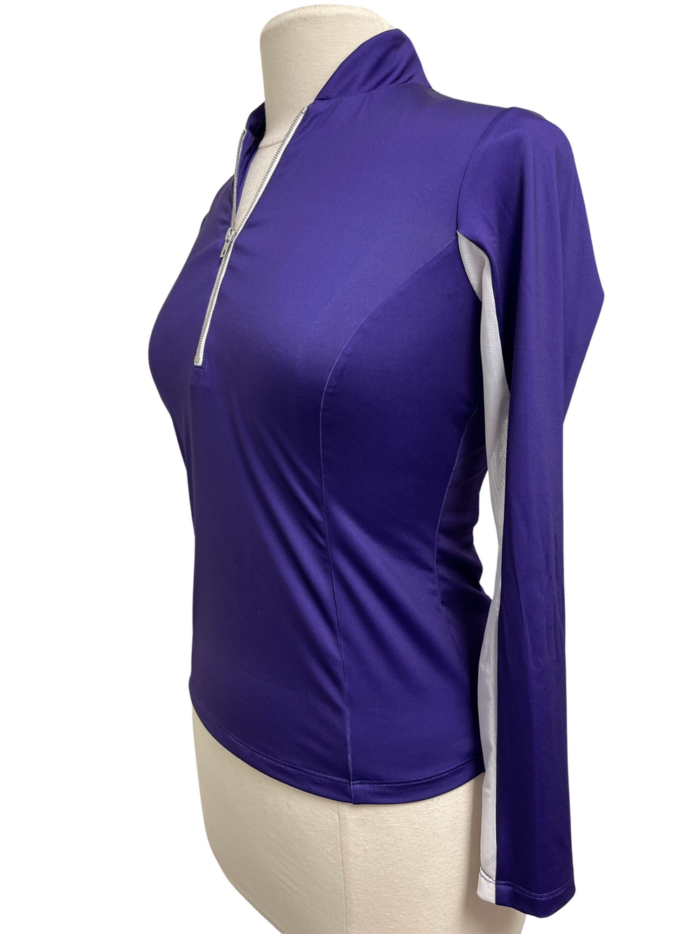 Amy Sport Katelyn 2.0 Long Sleeve Top - Purple - X-Small - Skorzie