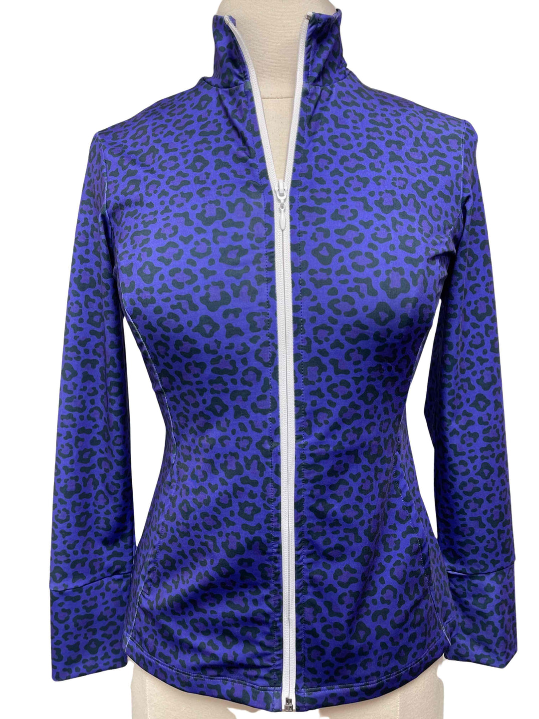 Amy Sport Jems Purple Leopard Jacket - X-Small - Skorzie