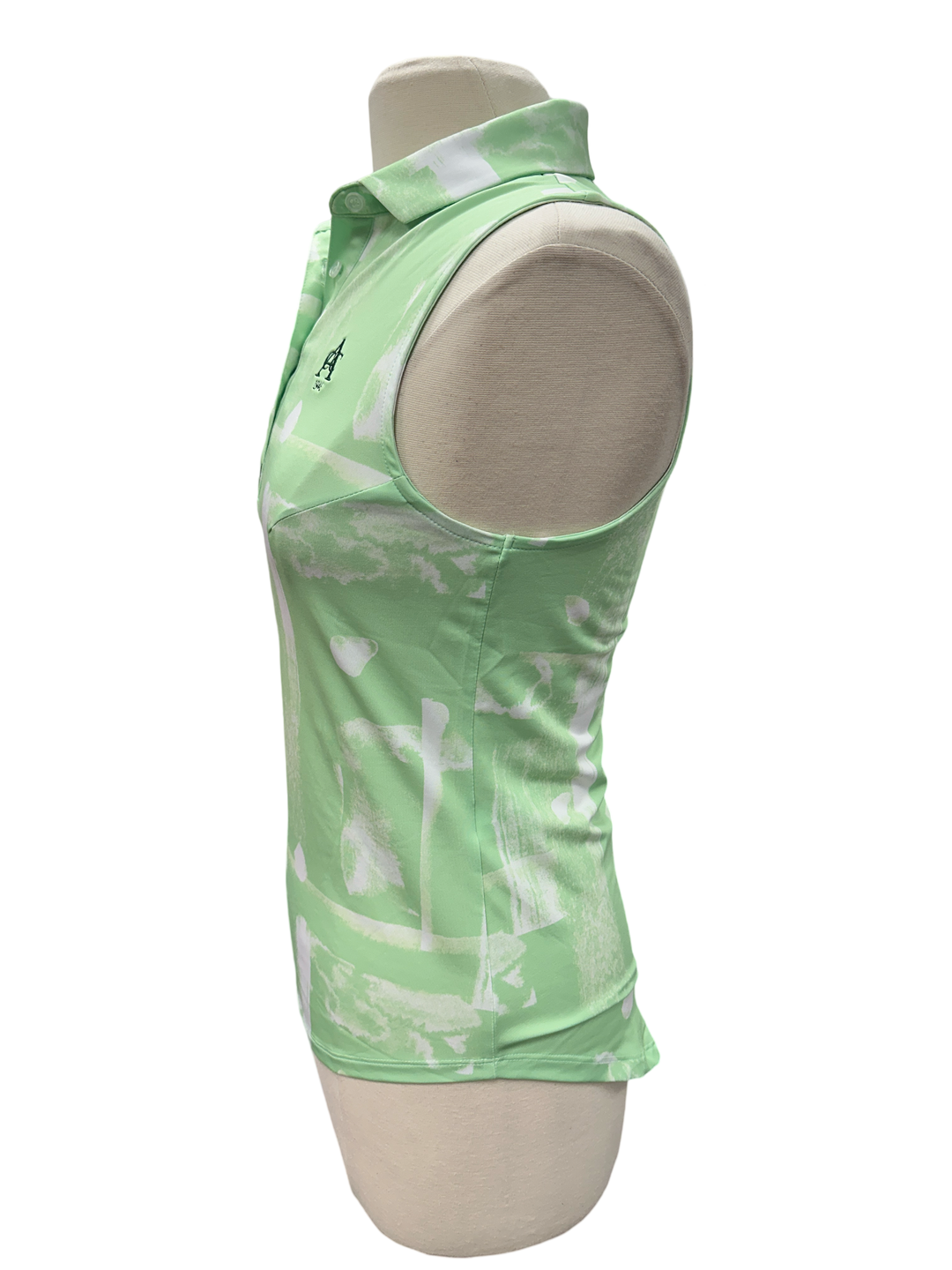 Bad Birdie Verde Womens Sleeveless Polo