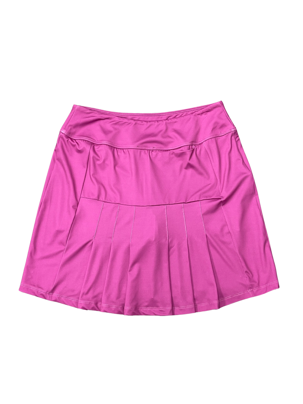 Amy Sport Marissa Pleated Pink Rose Skort - X-Small - Skorzie