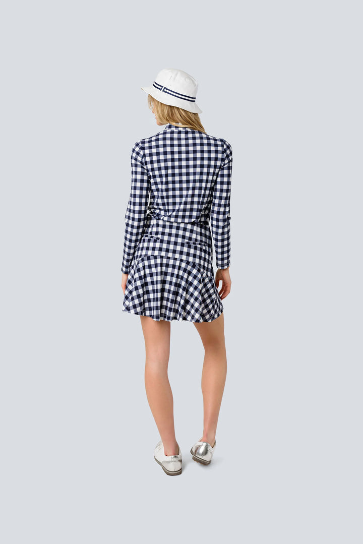 Jayebird Susie Top - Navy Gingham - Skorzie