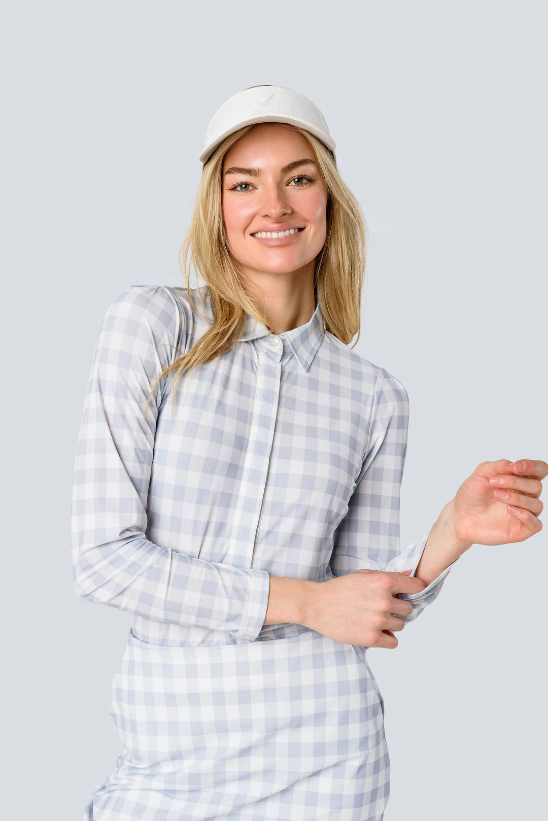 Jayebird Allie Top - Powder Blue Gingham - Skorzie