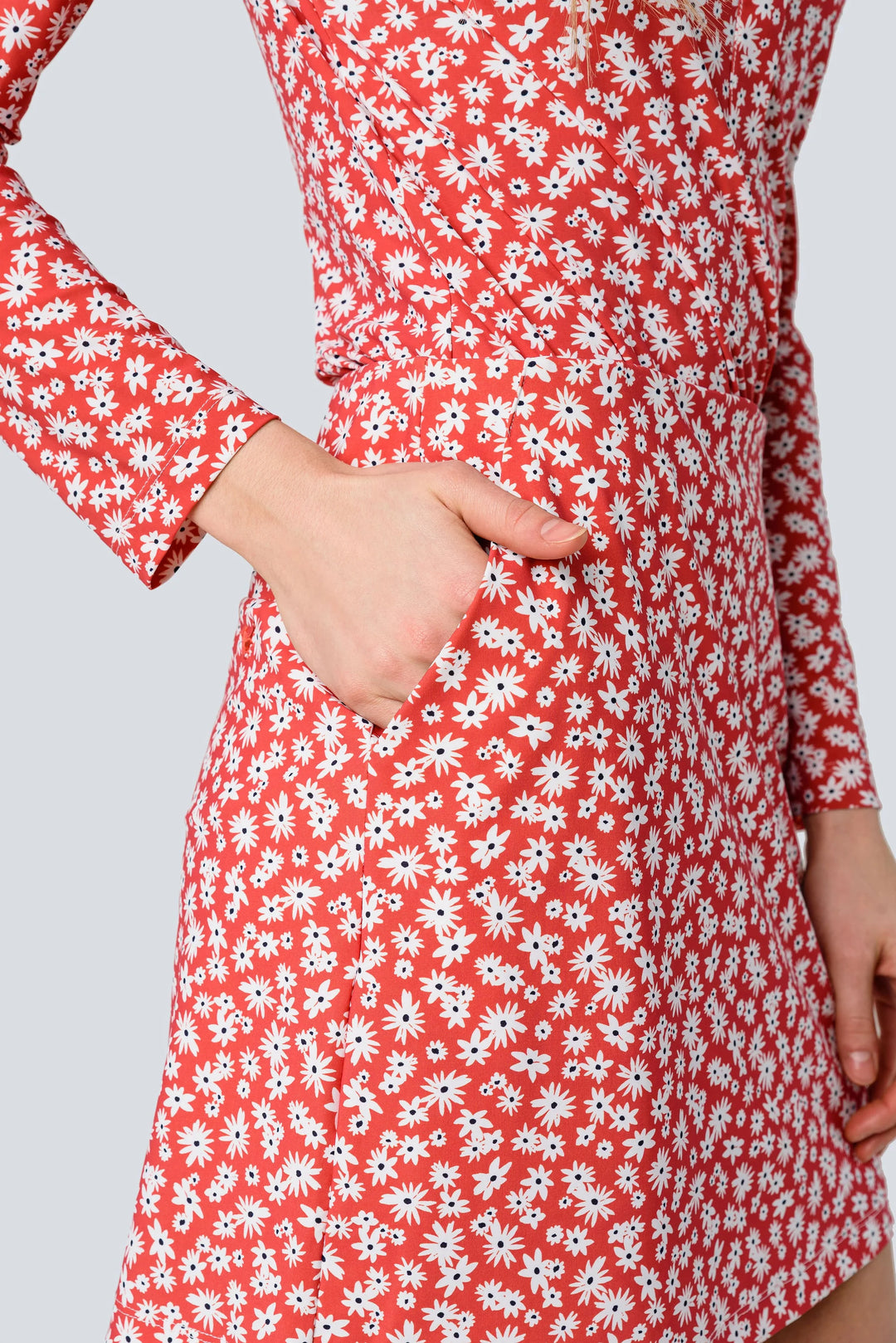 Jayebird Janie Classic Skort - Cherry Red Floral - Skorzie