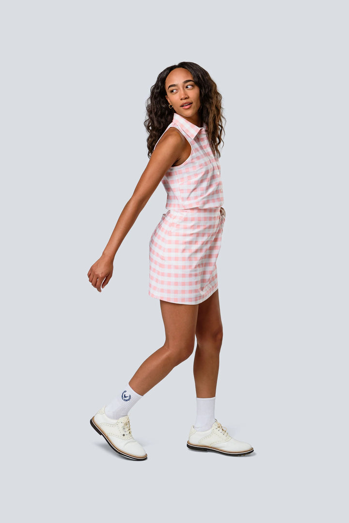 Jayebird Janie Classic Skort - Pink Gingham - Skorzie
