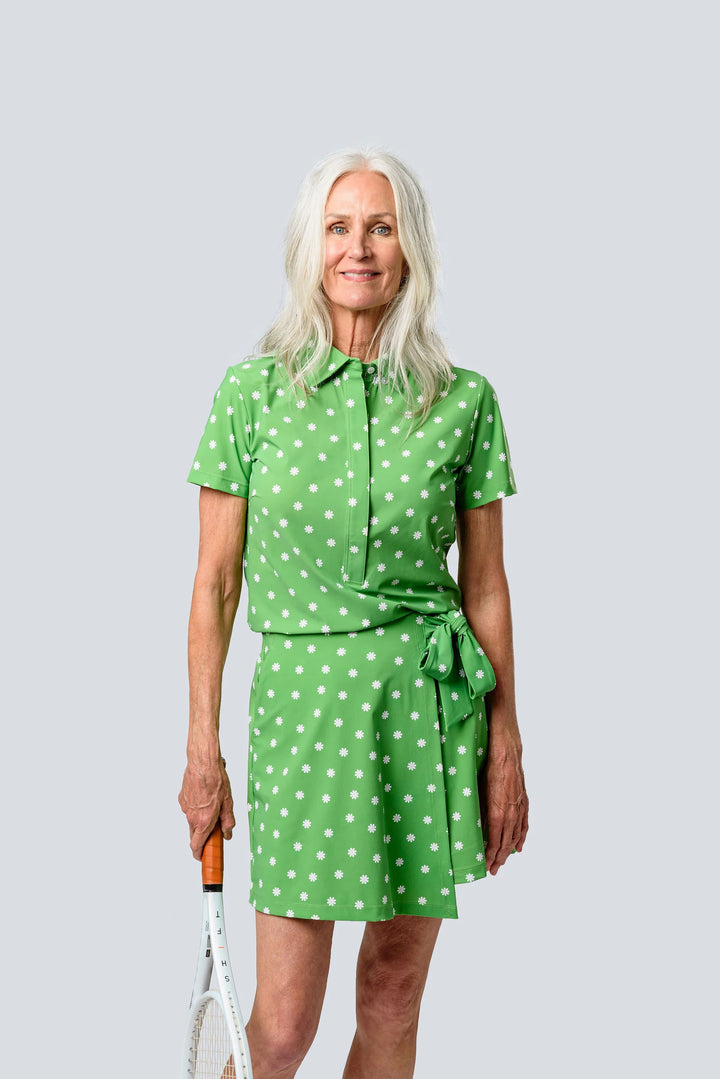 Jayebird Maddie Short Sleeve Top - Spring Daisy - Skorzie