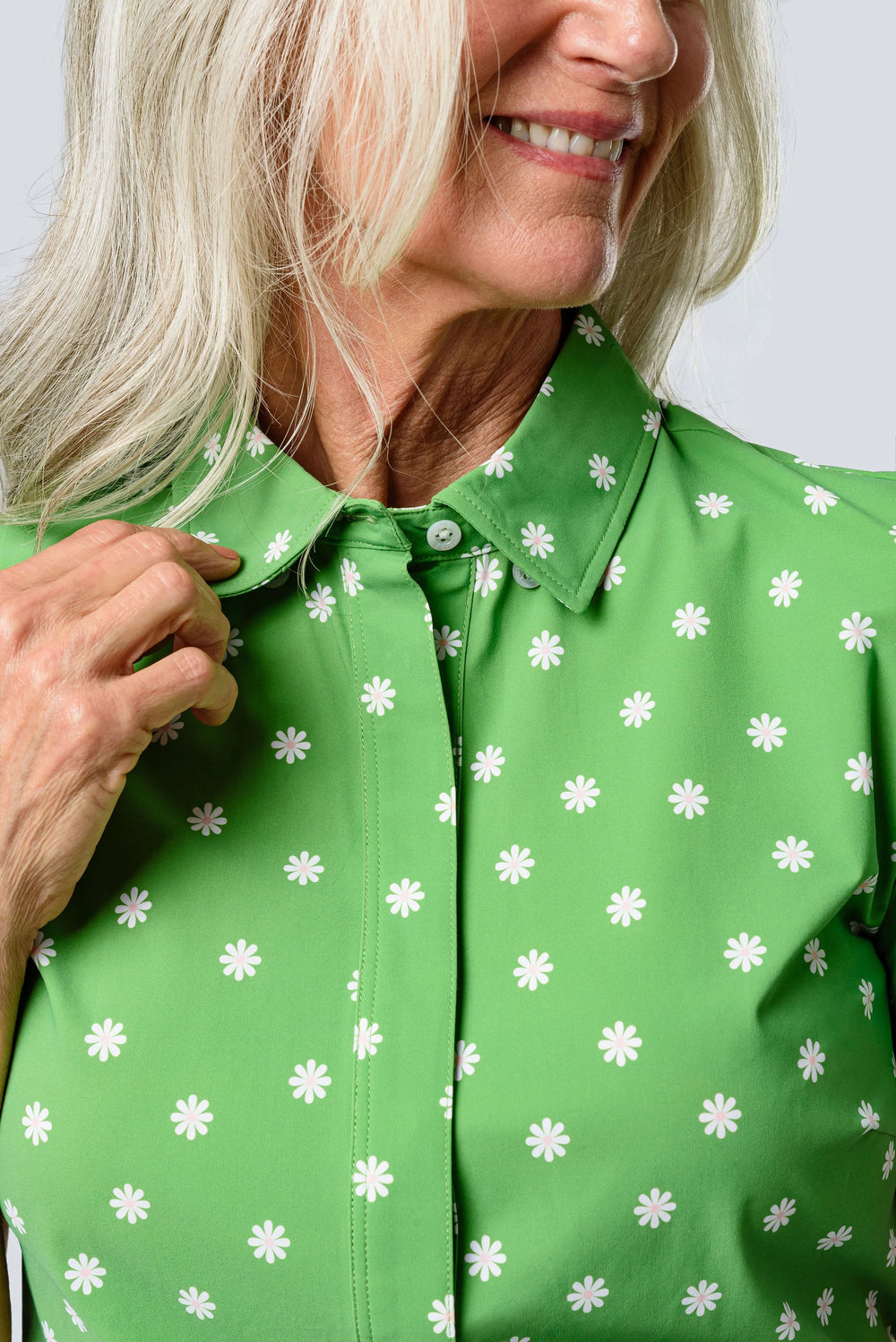 Jayebird Maddie Short Sleeve Top - Spring Daisy - Skorzie