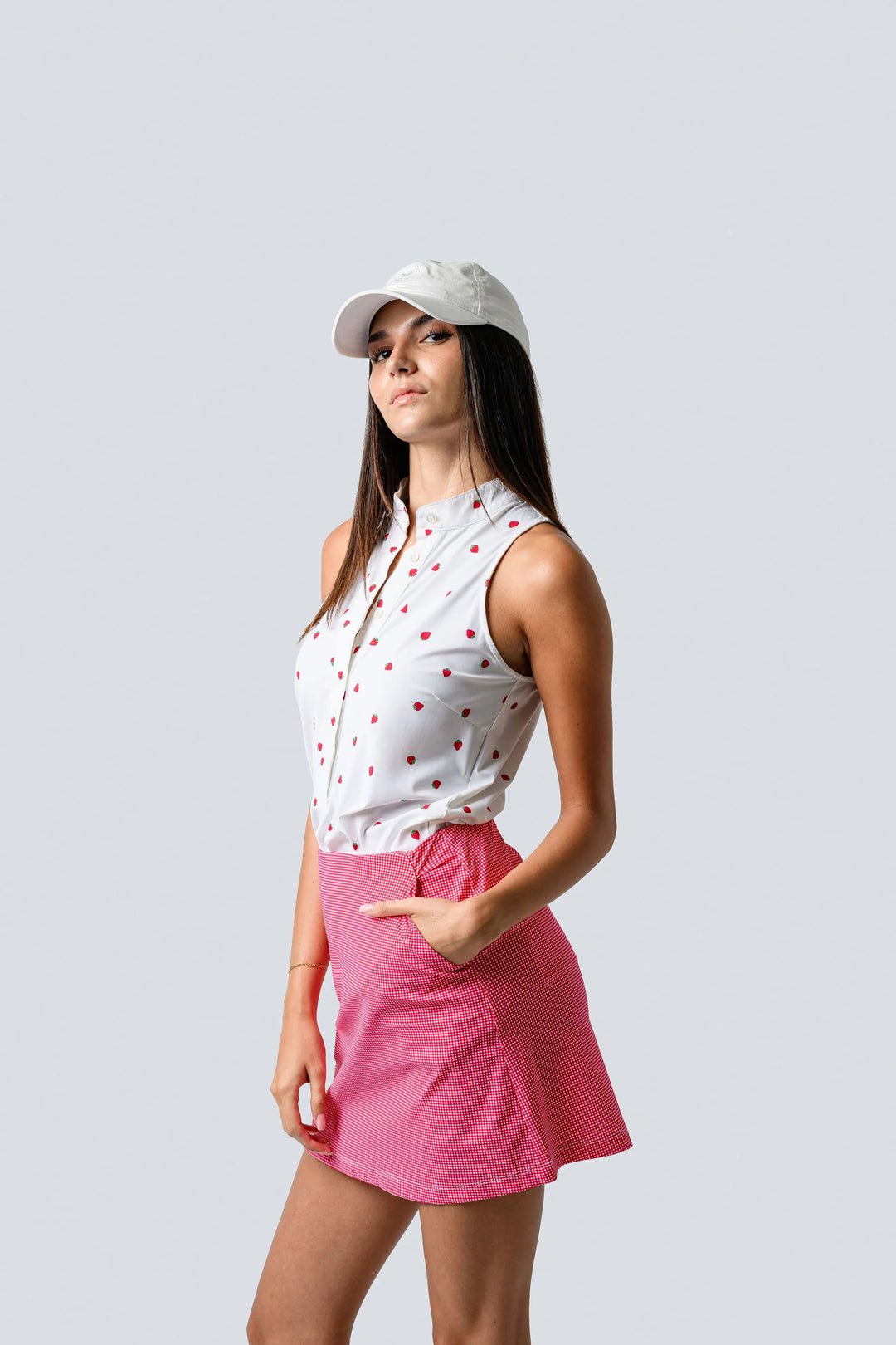 Jayebird Janie Classic Skort - Apple Red Gingham - Skorzie