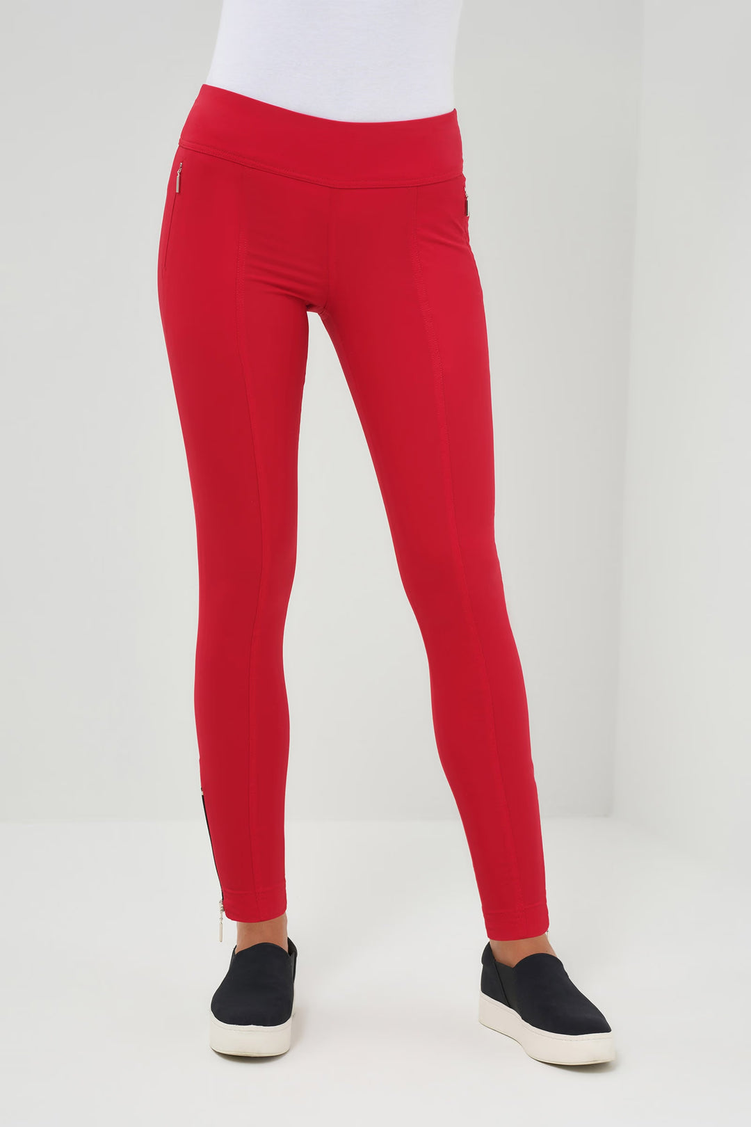 Anatomie Allie Ultra Light Pull-On Skinny Pant - Atomic Red - Skorzie