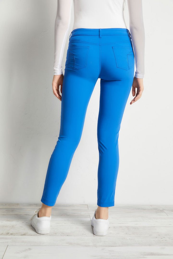 Anatomie Luisa Ultra Light Weight 5 Pocket Pant - Cypress Blue - Skorzie
