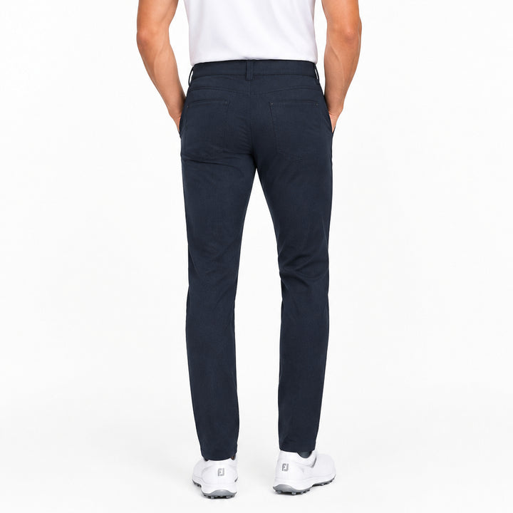 Peter Millar Men's Five-Pocket Pant Brevard Performance Flannel 34" Navy