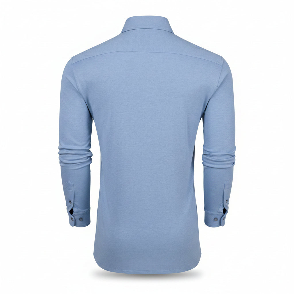 Greyson Mens Omaha long Sleeve Polo - Bonneville