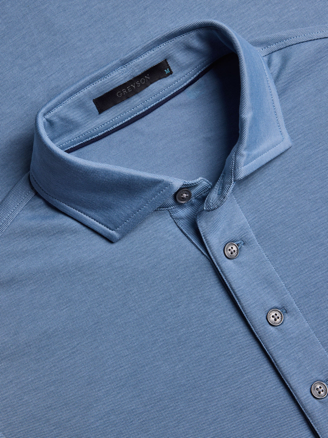 Greyson Mens Omaha long Sleeve Polo - Bonneville