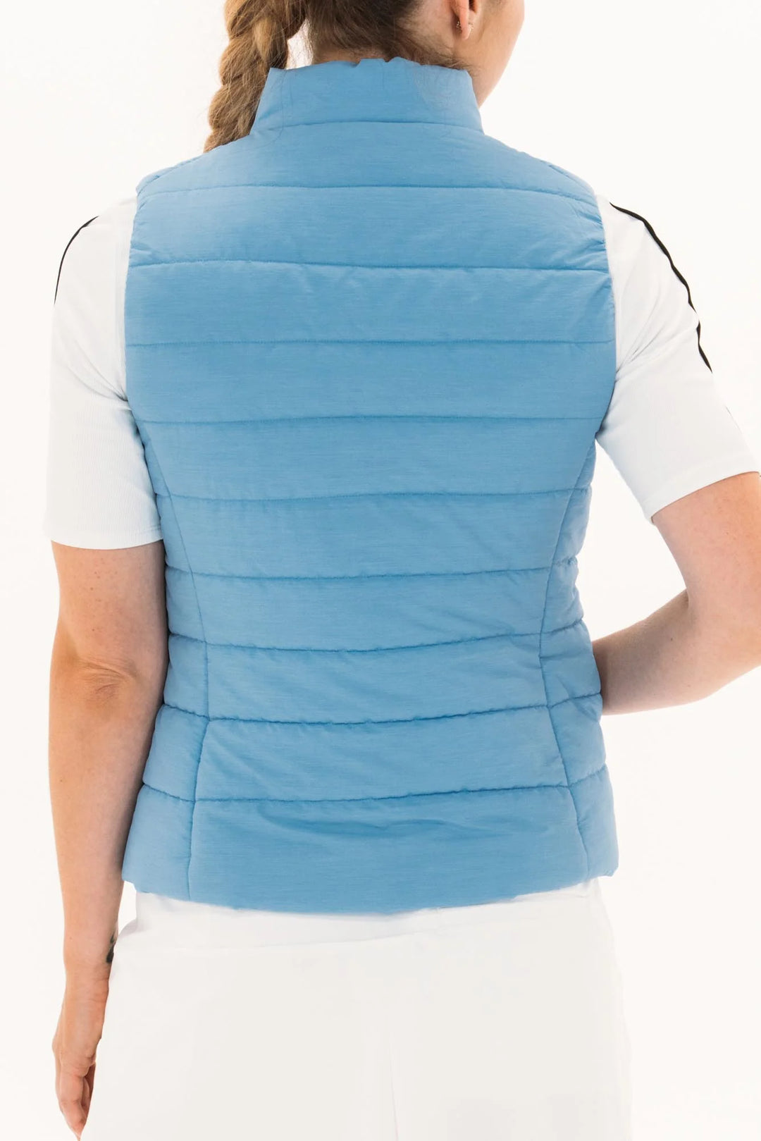 Foray Golf Packable Quilted Vest - Blue - Skorzie