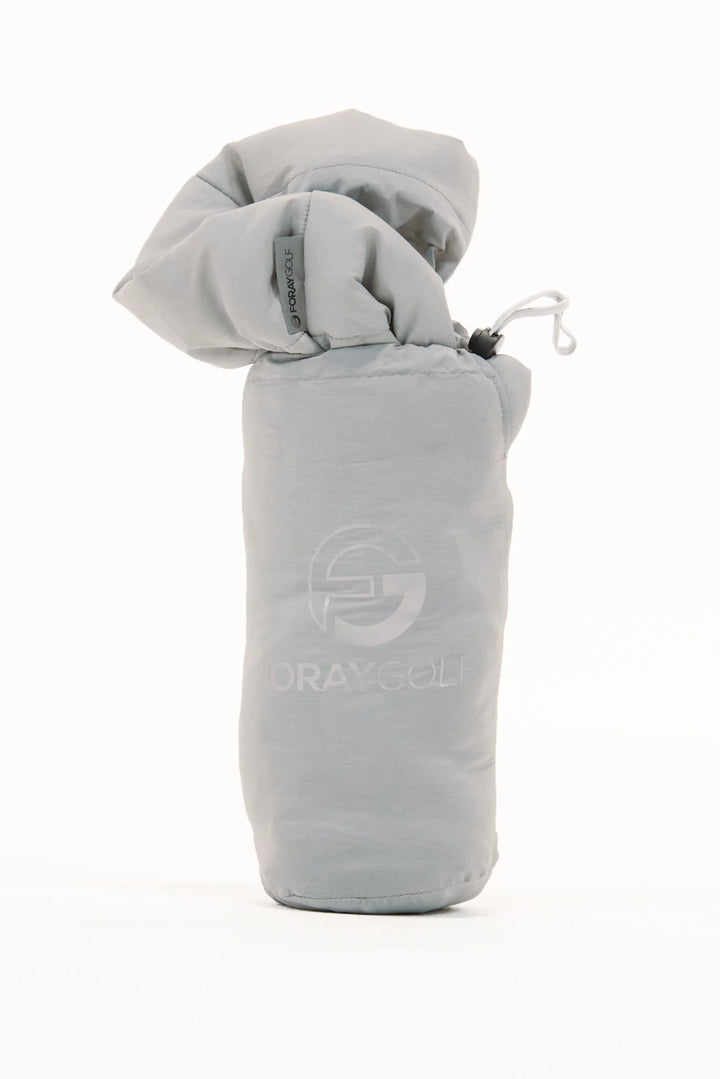 Foray Golf Packable Quilted Vest - Grey - X-Small - Skorzie