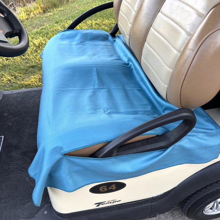 Best of Golf America Double Sided Golf Cart Seat Cover - Golf Hearts/Green - Skorzie