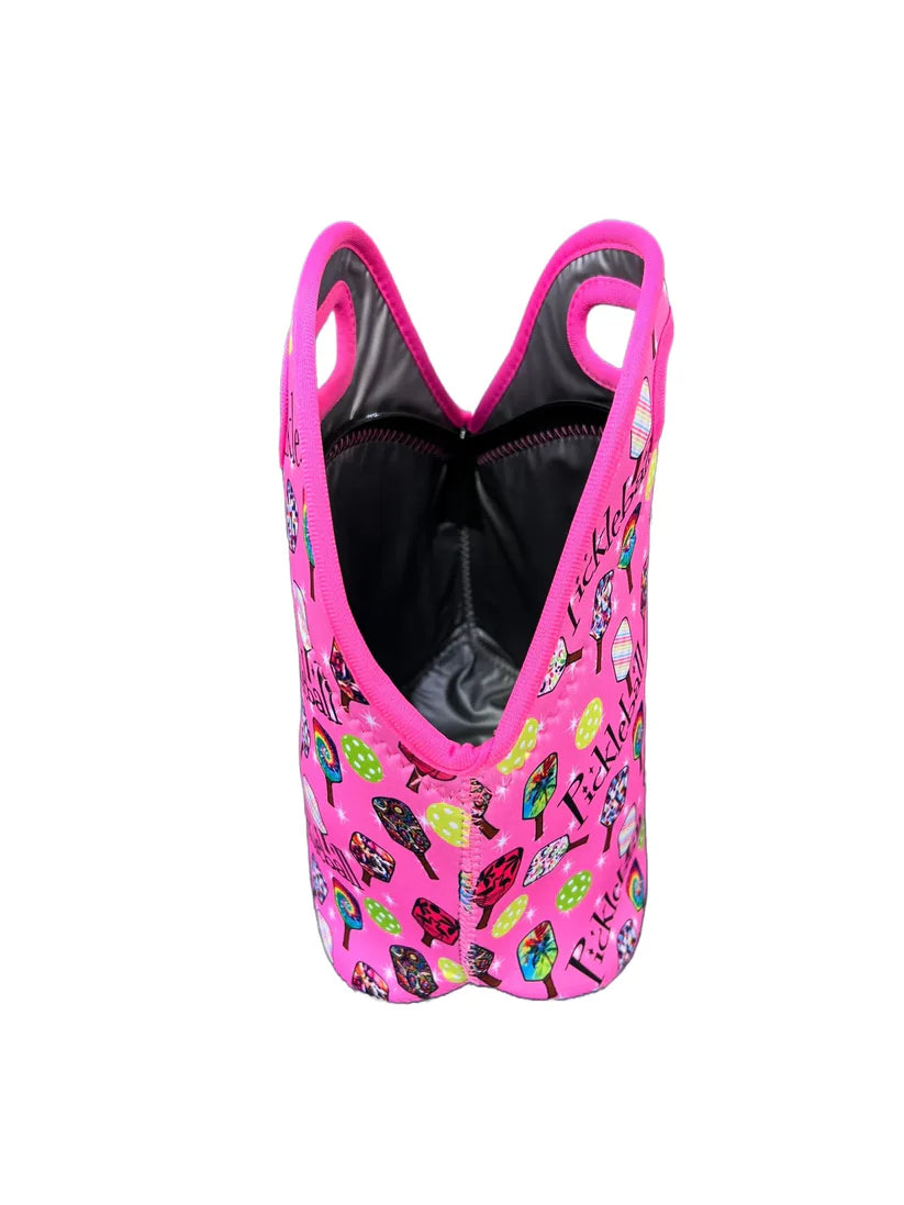 Best Of Golf America Neoprene Lunch Bag - Pickleball Pink