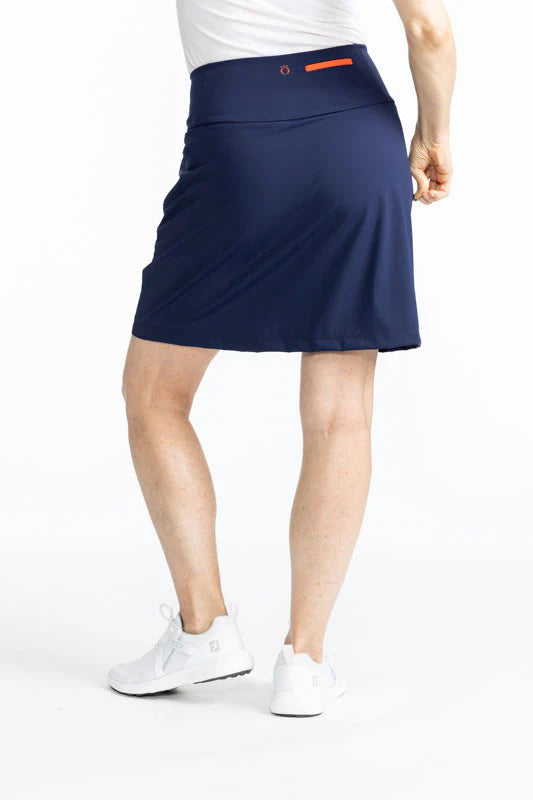 Kinona Navy Flagstick Golf Skort