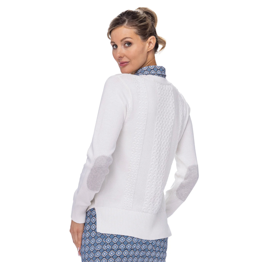 Belyn Key Edie Sweater - CHALK/ BISCOTTI - Skorzie