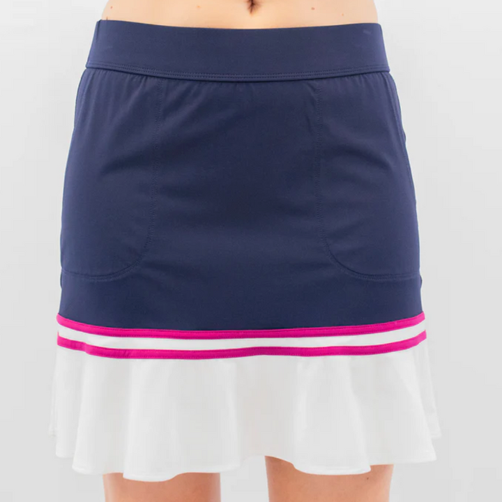Belyn Key Billie Skort - Ink/Magenta/Chalk