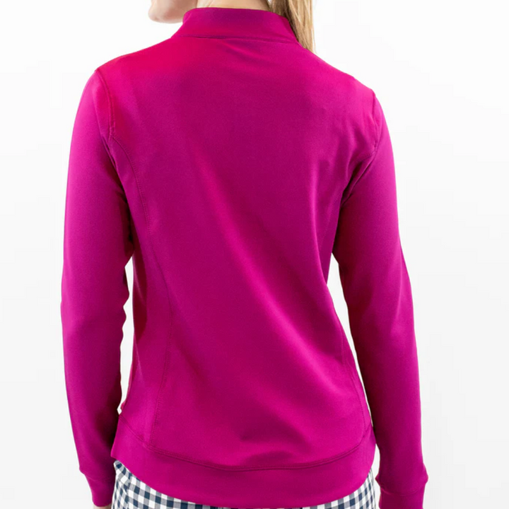 Belyn Key Abby Mock Long Sleeve - Magenta