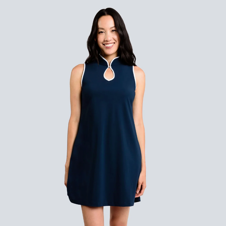 Jayebird Emily Dress - Navy