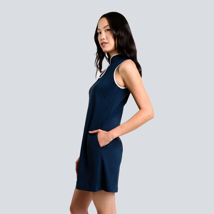 Jayebird Emily Dress - Navy