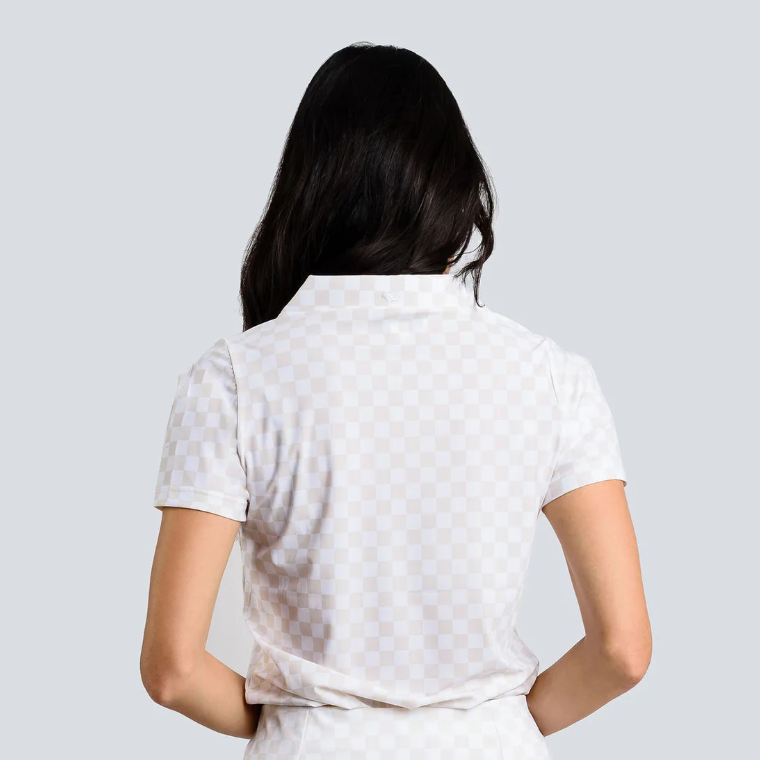 Jayebird Brandi Top - Muted Checkerboard - Skorzie