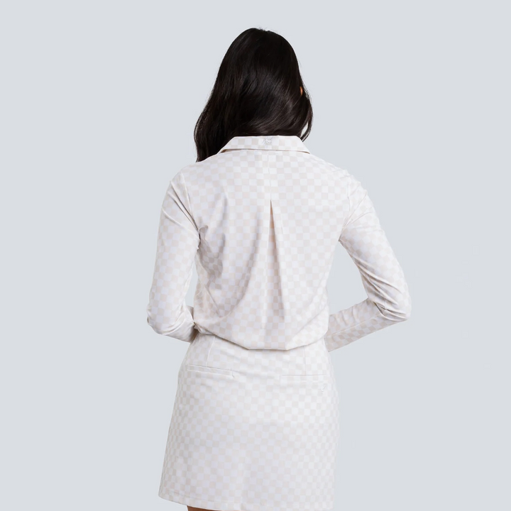 Jayebird Meg Top - Muted Checkerboard - Skorzie