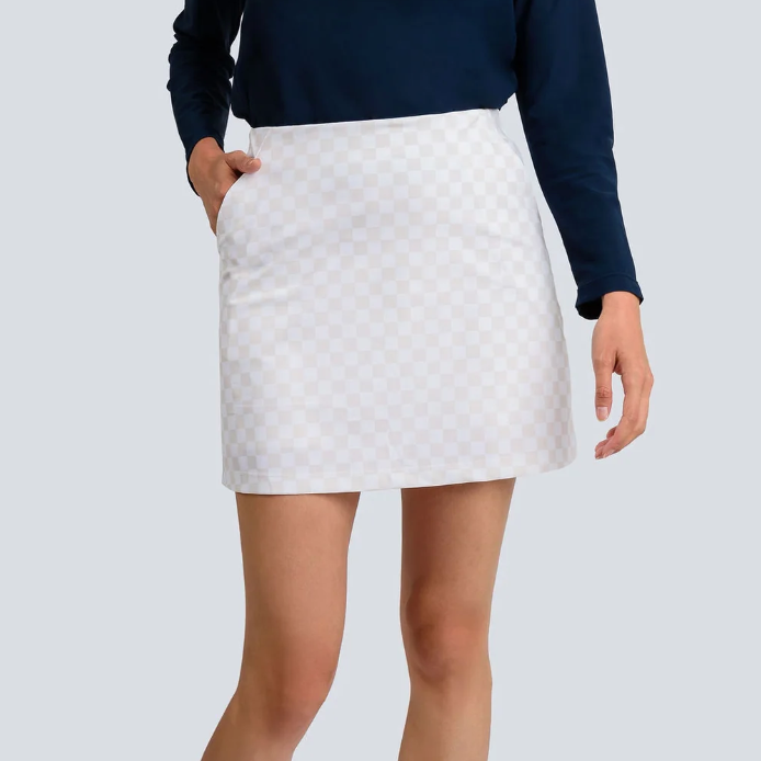 Jayebird Janie Skort - Muted Checkerboard