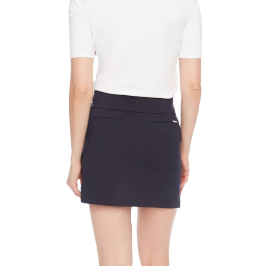 Swing Control Solid Vented Velocity 16" Skort - Navy