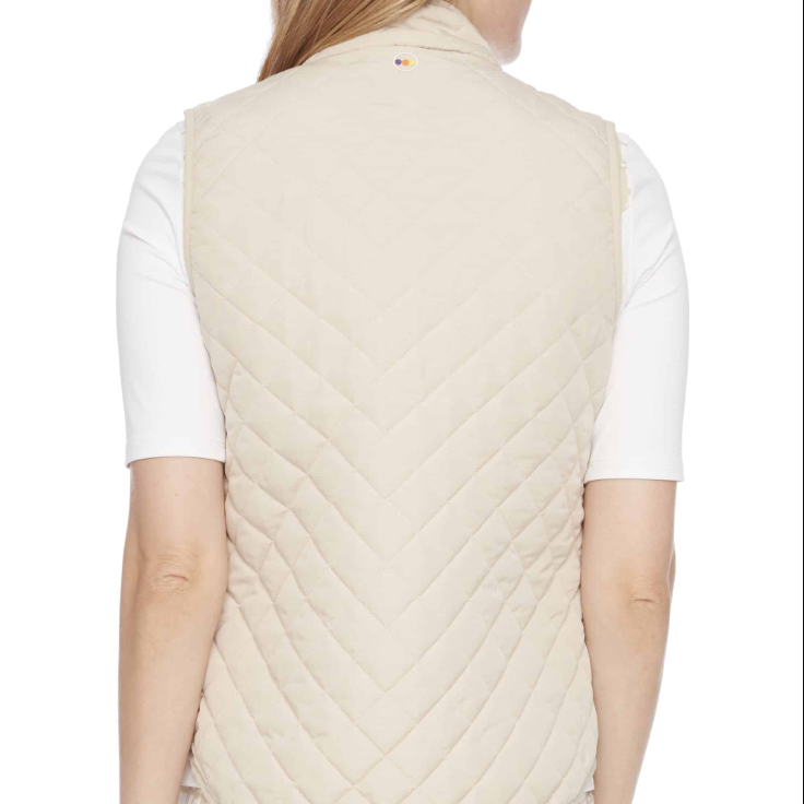 Swing Control Solid Quilted Vest - Desert