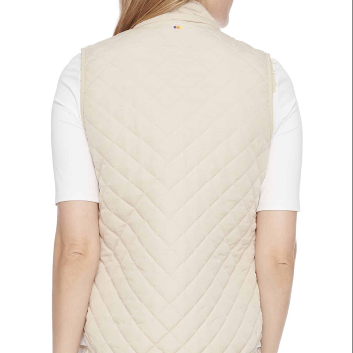 Swing Control Solid Quilted Vest - Desert