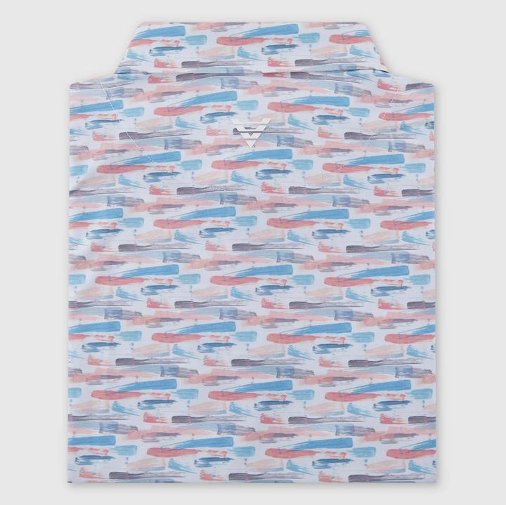 Vivid Golf Men's Polo - Paintbrush - Skorzie