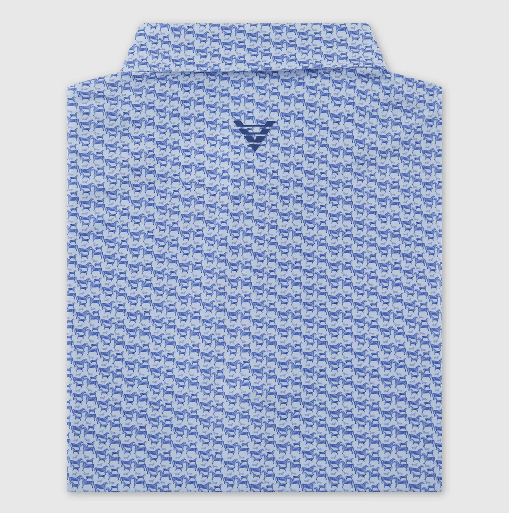 Vivid Golf Men's Polo - Thoroughbred - Skorzie