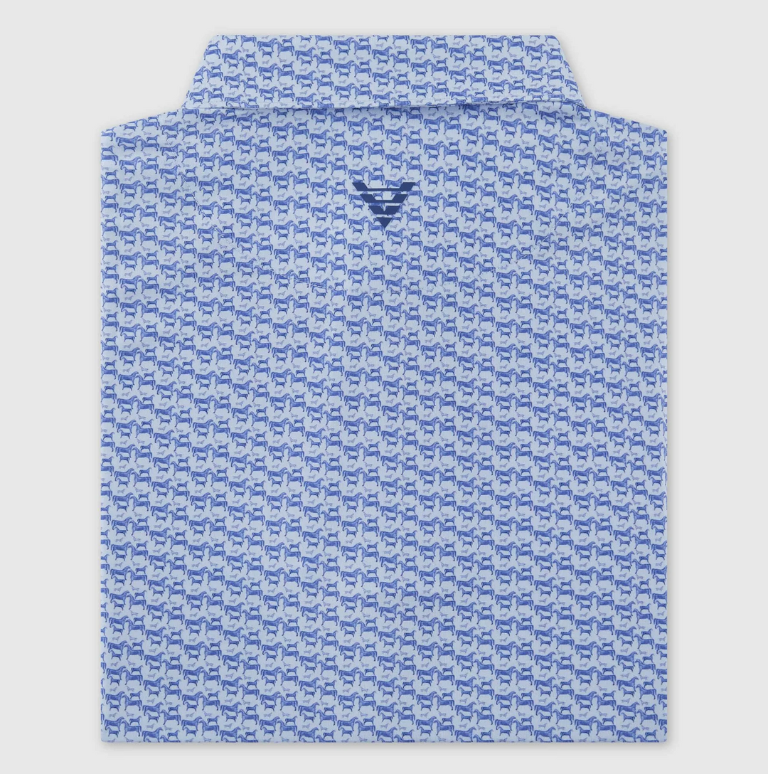 Vivid Golf Men's Polo - Thoroughbred - Skorzie