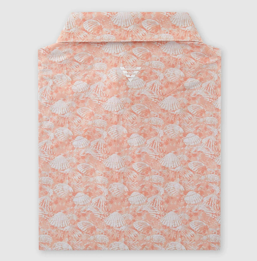 Vivid Golf Men's Polo - Scallops - Skorzie